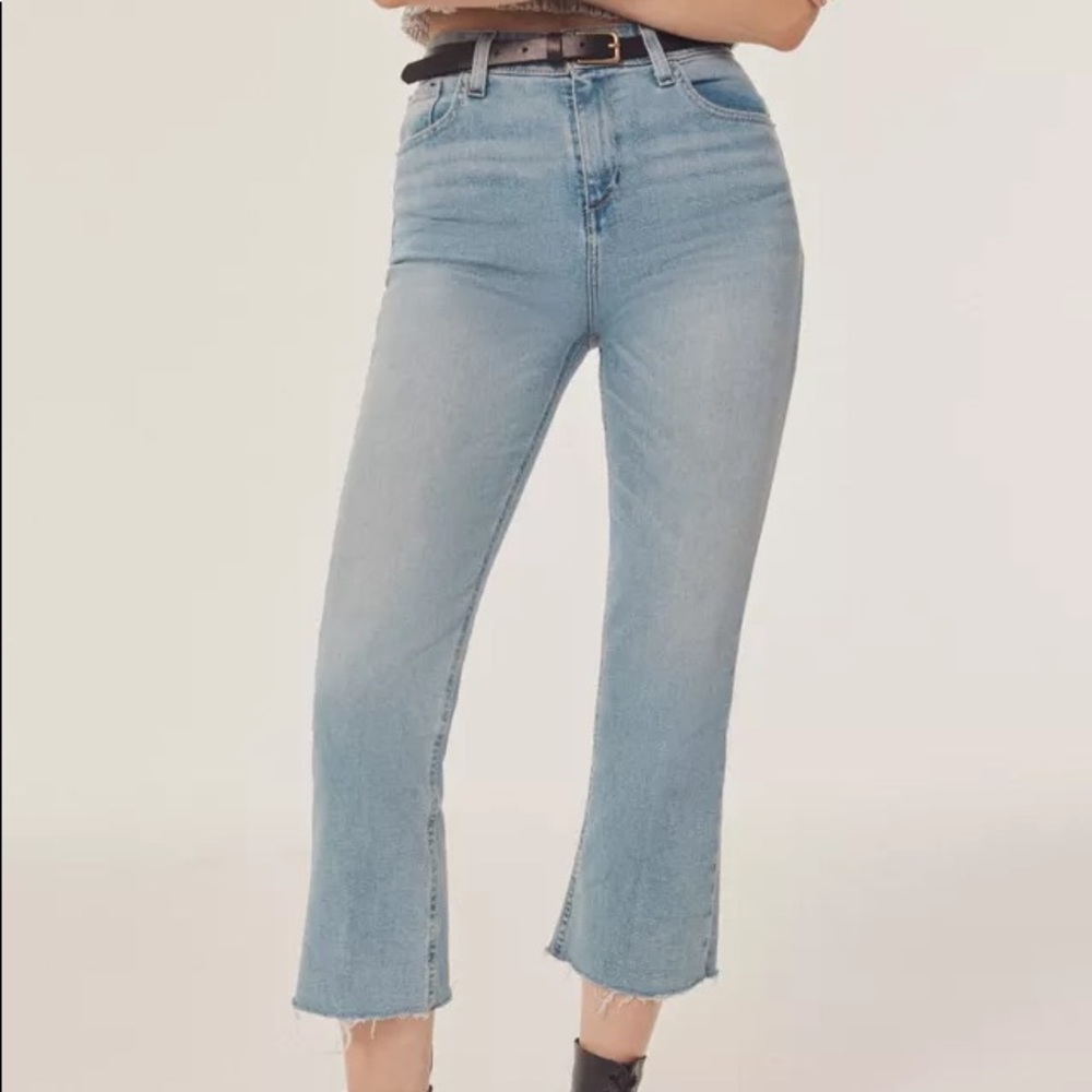 BDG High-Rise Cropped Kick Flare Jeans